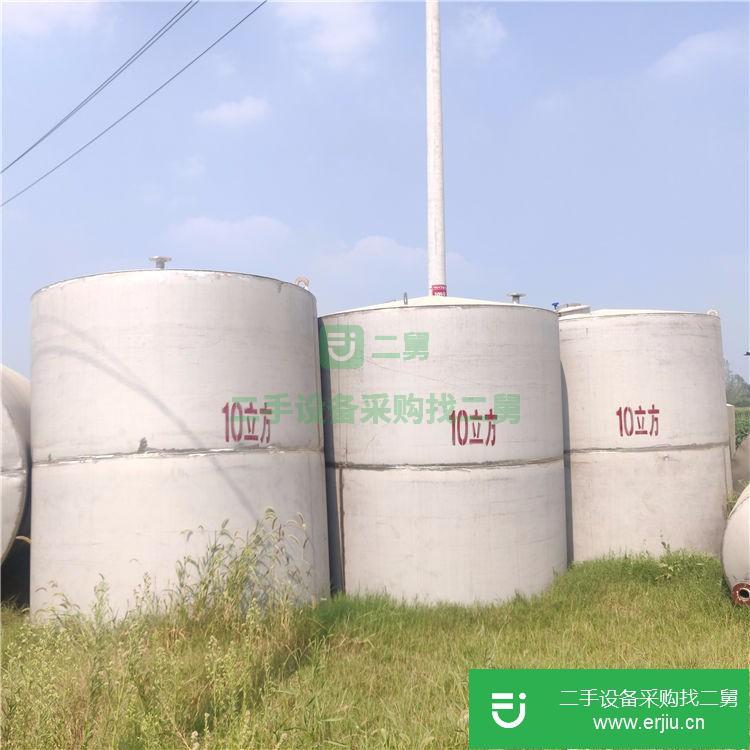 山東濟寧出售二手不銹鋼儲罐