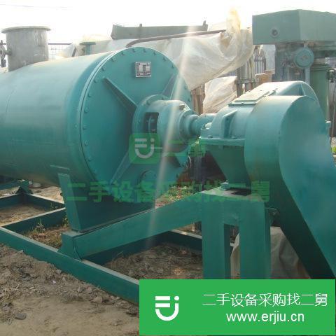 山東出售二手臥式20立方真空漿葉干燥機