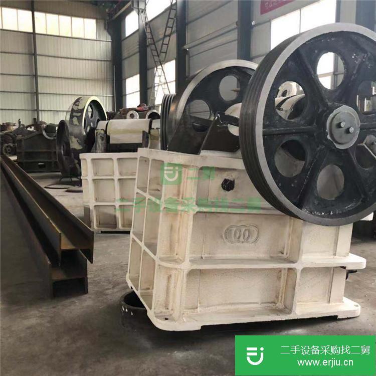 河南出售二手顎式PE500X750破碎機