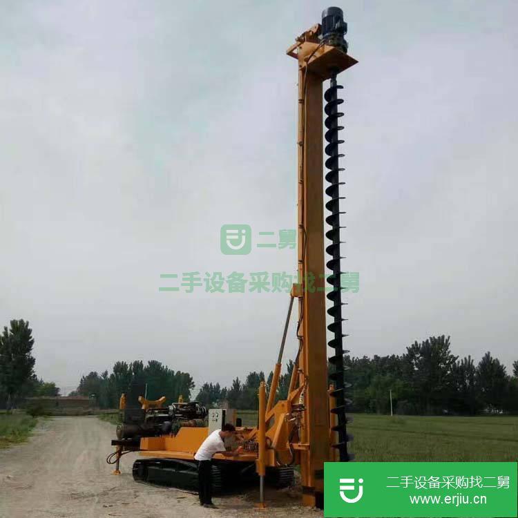 山東出售二手TW-LC10長螺旋鉆機