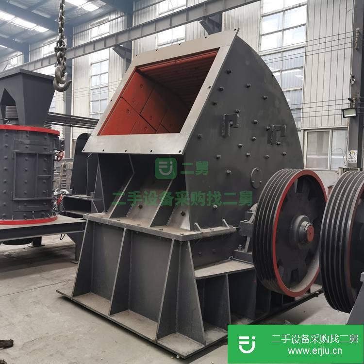 河南鄭州出售二手1512重型錘式破碎機