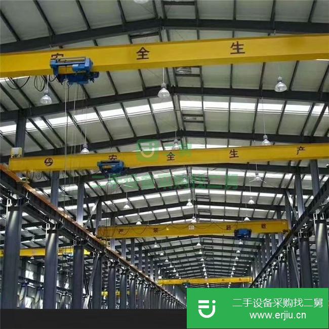山東出售二手電動葫蘆單梁起重機