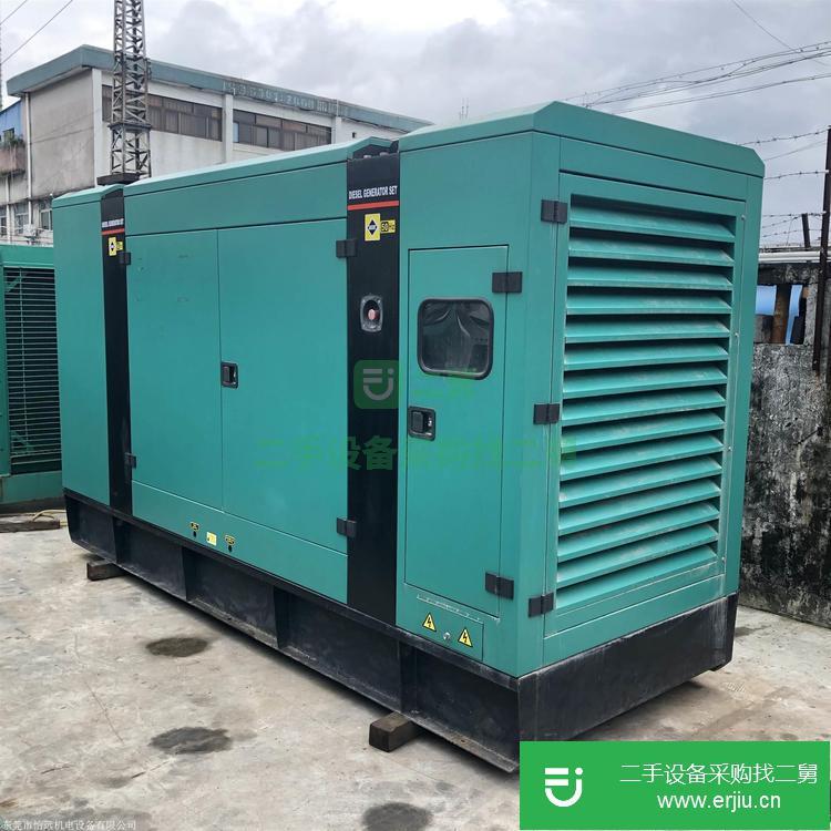廣東出售二手防音型柴油發電機組