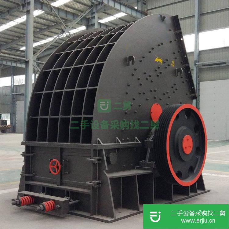 河南鄭州出售二手1512重型錘式破碎機