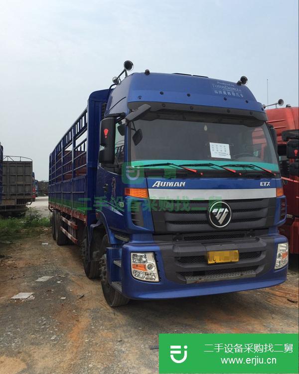 江西出售二手歐曼前四后八高欄貨車