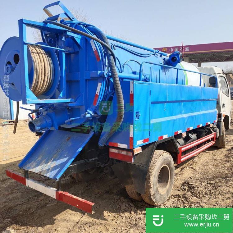 山東菏澤出售二手大型清洗高壓吸污車