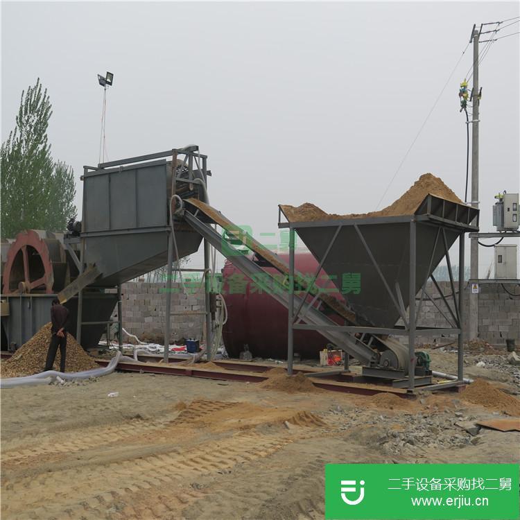 山東出售二手輪式洗砂機(jī)