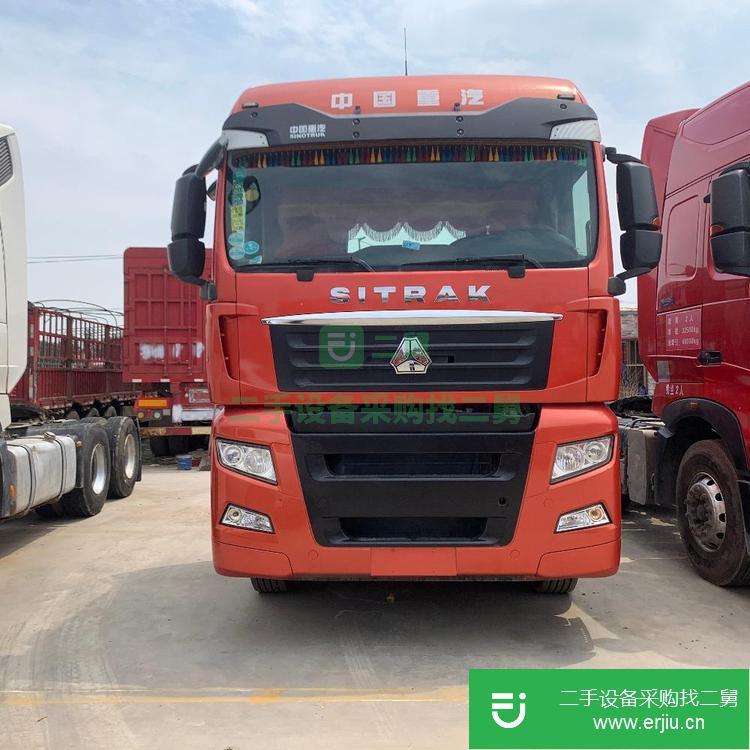 山東出售二手重汽汕德卡牽引車