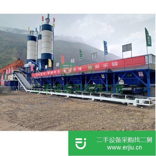 山東濟寧出售二手混凝土攪拌站