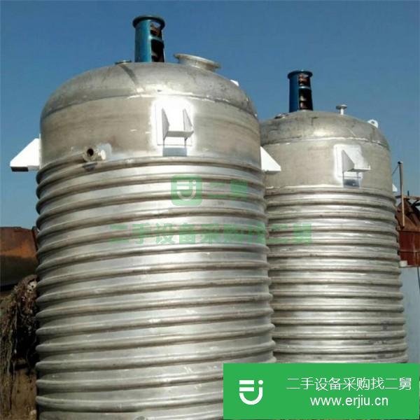 山東濟(jì)寧出售二手不銹鋼反應(yīng)釜