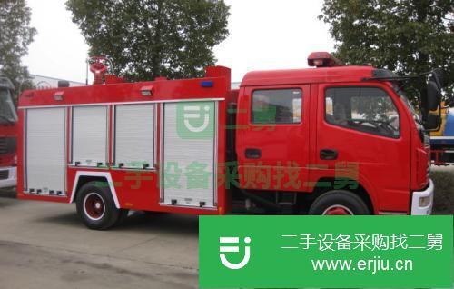 山東出售二手5立方水罐消防車