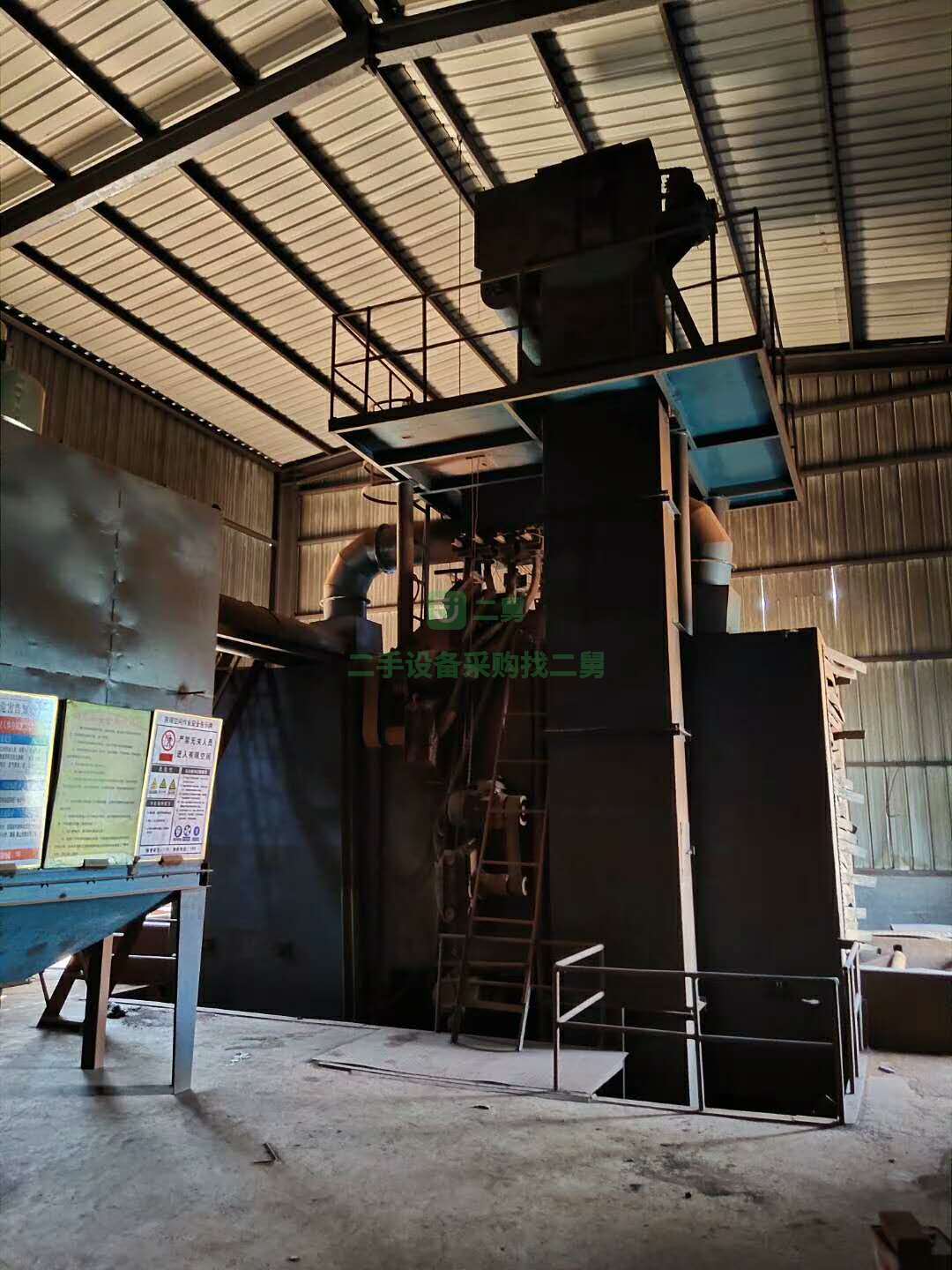 江蘇鹽城出售Q2040鋼結(jié)構(gòu)多用途拋丸機(jī)，室體尺寸2000/2400米