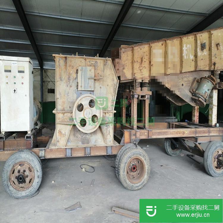 山東德州出售二手混合料破碎機