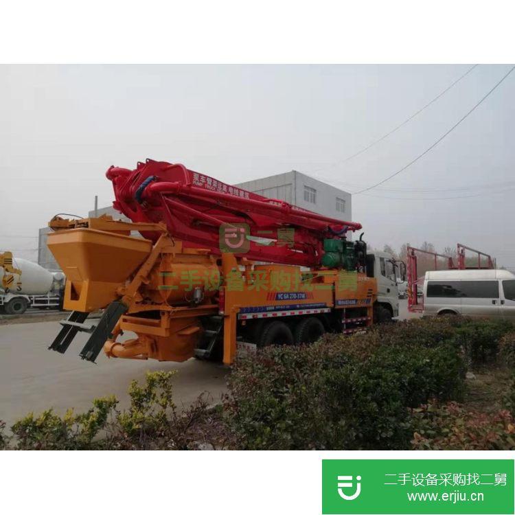 山東出售二手水泥混凝土泵車