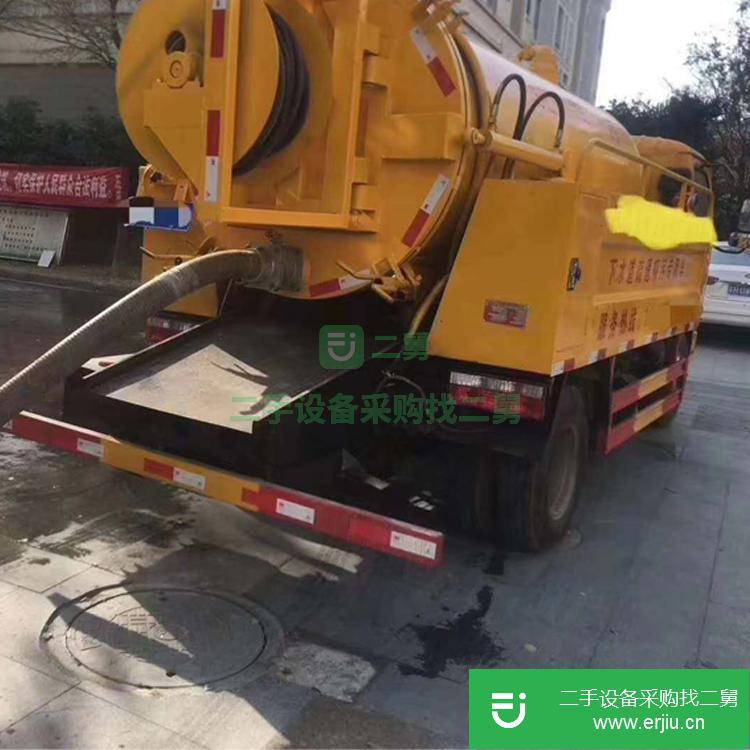 山東菏澤出售二手高壓清洗吸污車