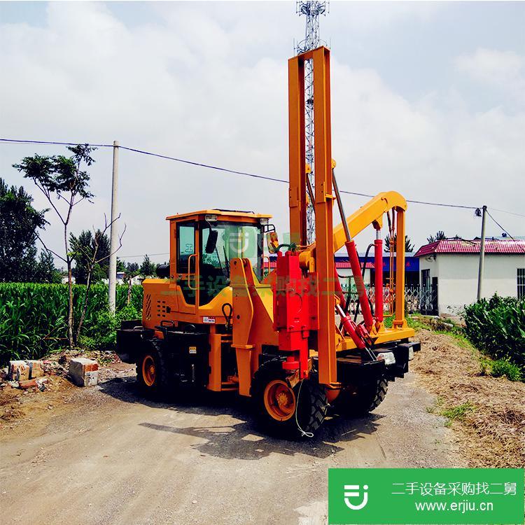 山西出售二手護欄60型打樁機