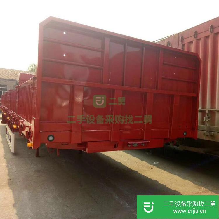 山東濟寧出售 二手倉欄半掛車