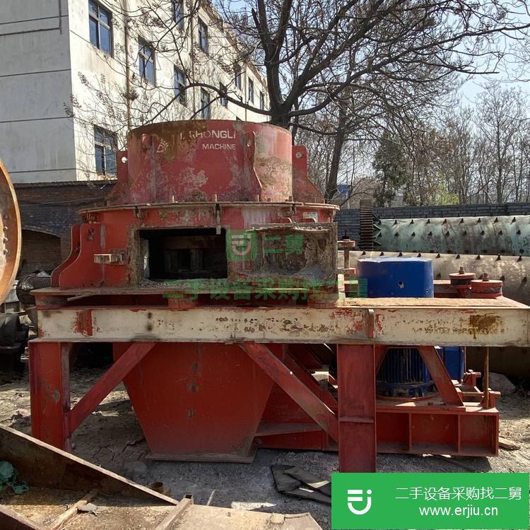 河南鄭州出售二手立軸沖擊破碎機