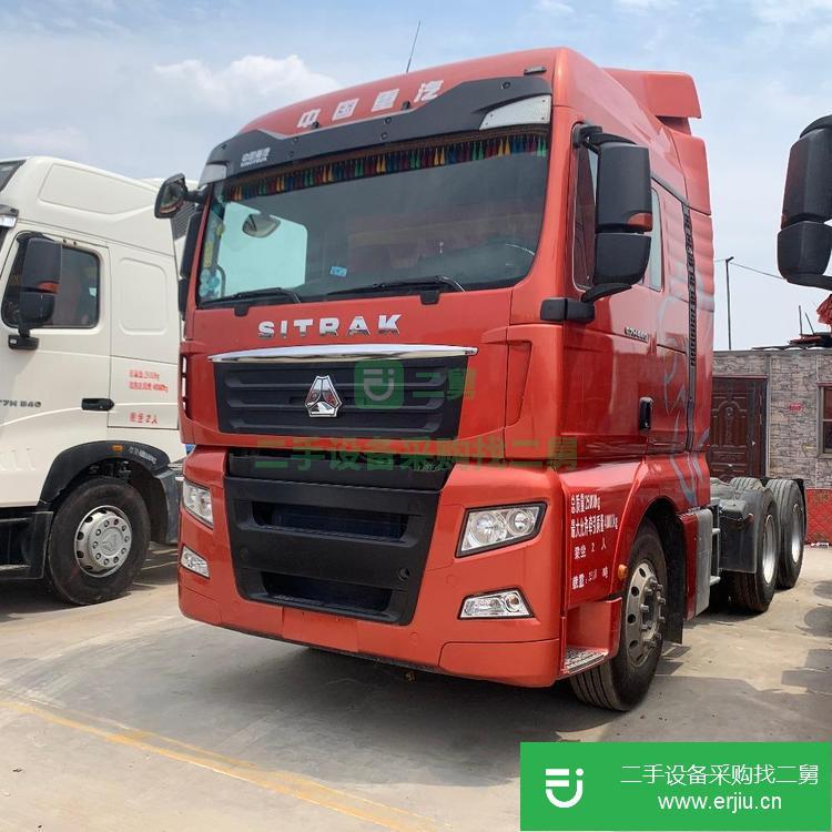 山東出售二手重汽汕德卡牽引車