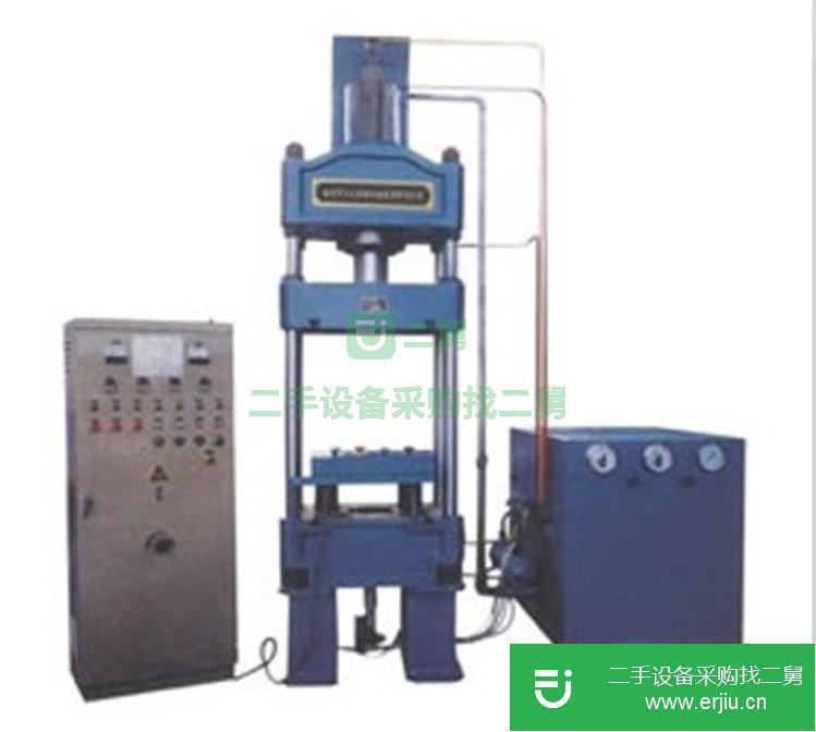 山東出售二手YJ05-100型磁性材料液壓機