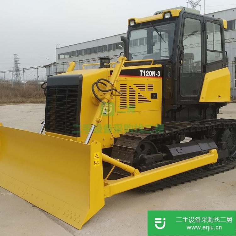 河南出售二手T120N農(nóng)業(yè)履帶式小型推土機(jī)