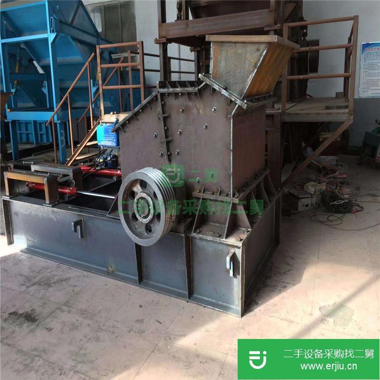 河南出售二手移動(dòng)液壓開箱制砂機(jī)