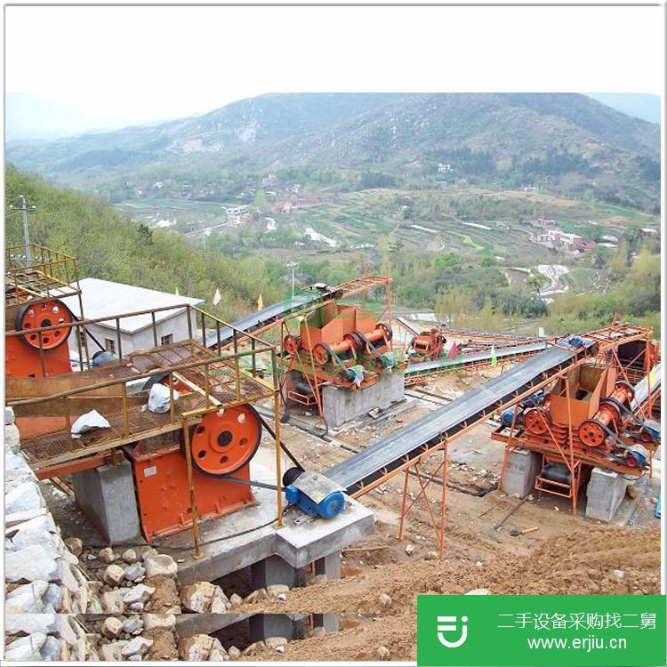 河南出售二手山石破碎制砂機(jī) 九成新