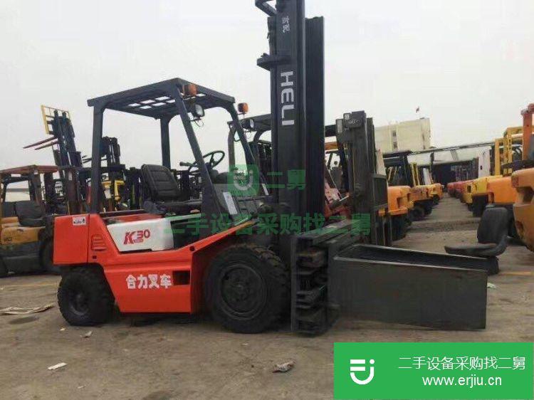 上海出售二手合力軟夾抱工程叉車