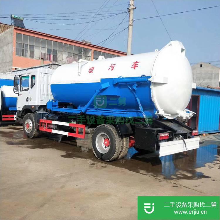 山東菏澤出售二手大型吸污車