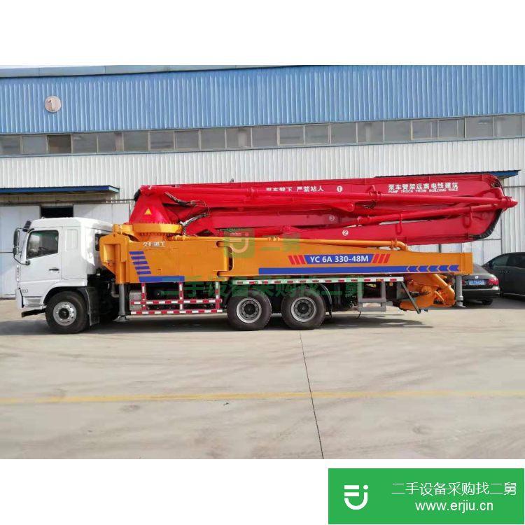 山東出售二手水泥混凝土泵車