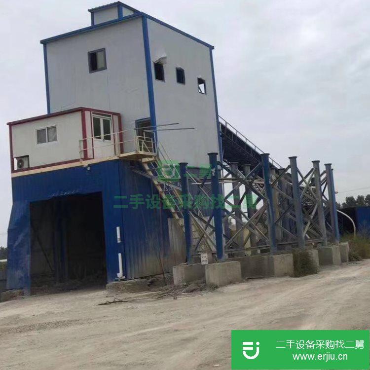 河南出售二手奇星180攪拌站