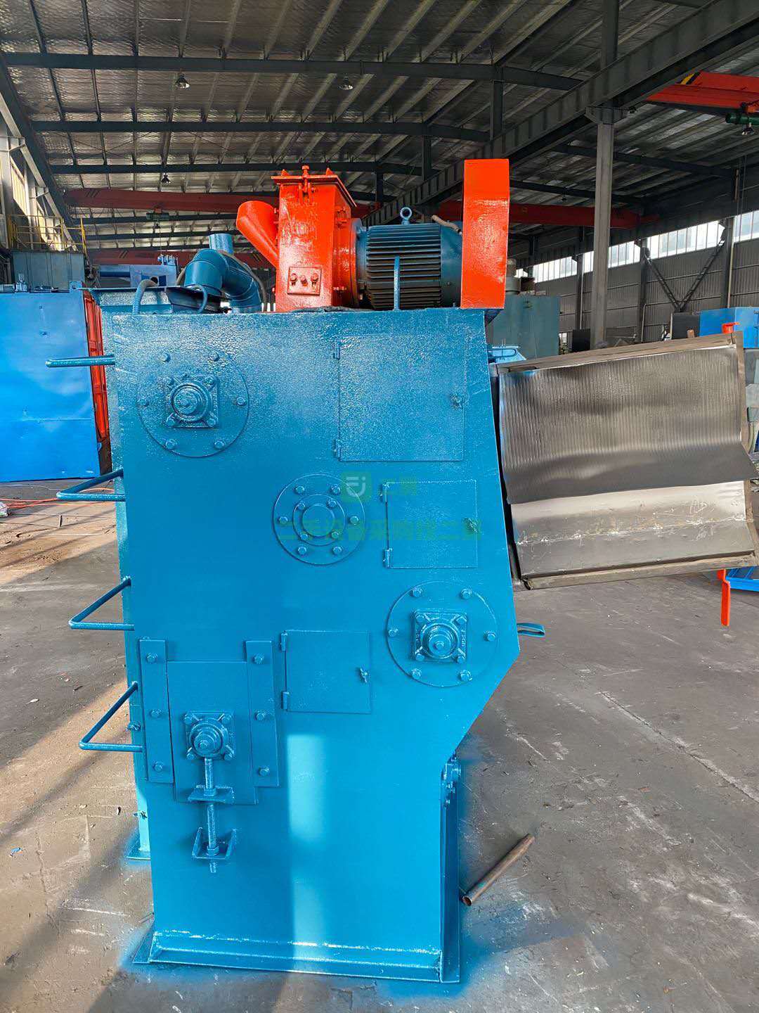 江蘇出售Q326履帶式拋丸機，翻新機，9.9成新