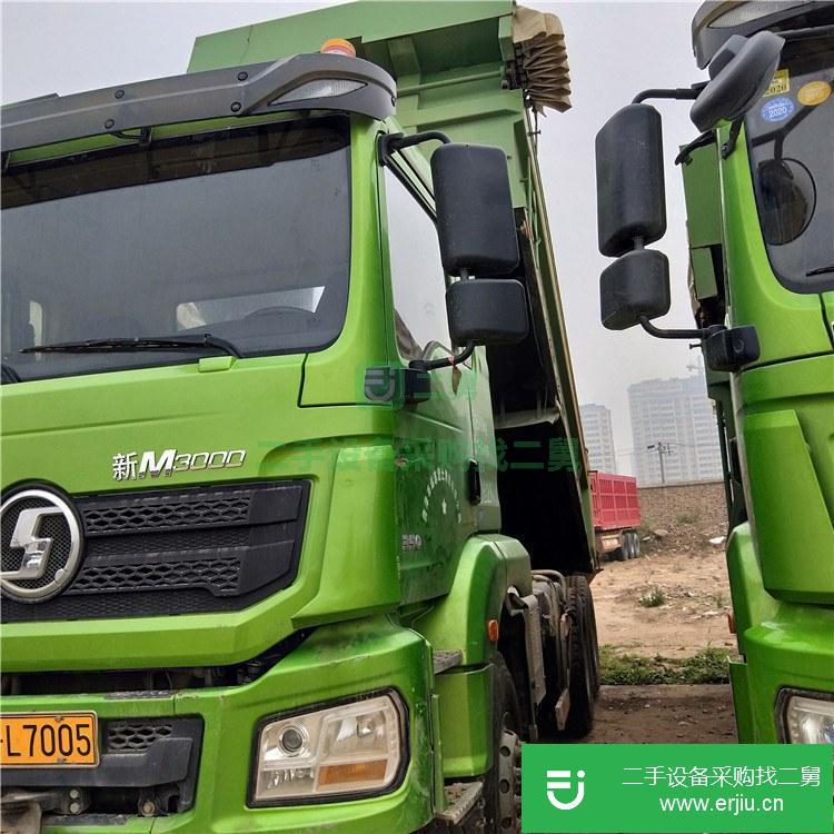 山東出售二手德龍工程廂式自卸車