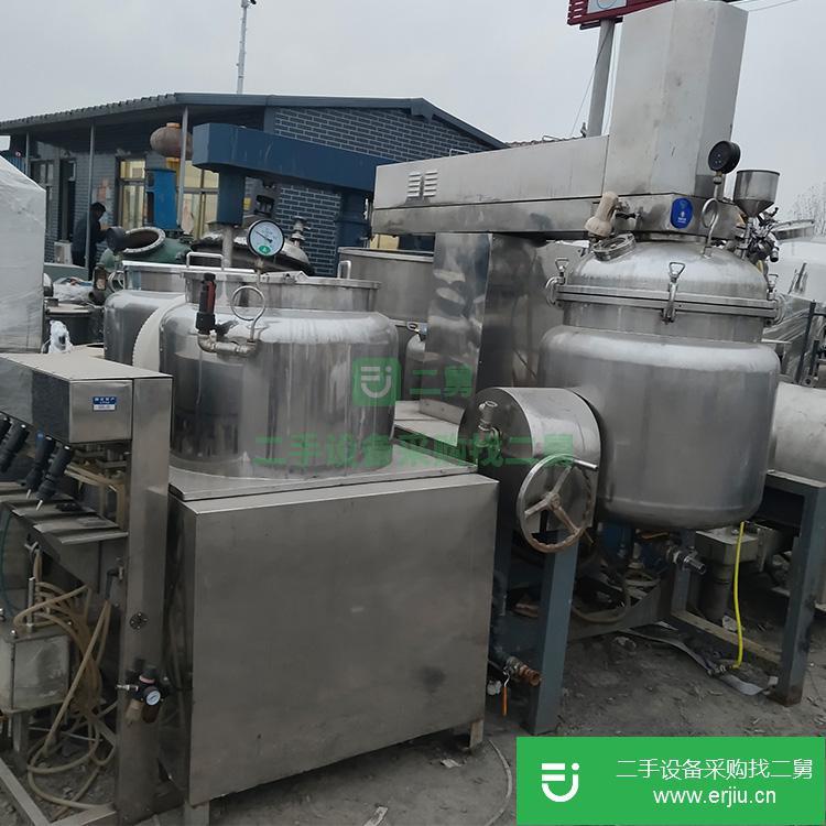 山東出售二手真空乳化機(jī) 九成新