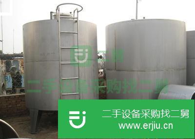 山東轉讓二手不銹鋼儲罐八成新