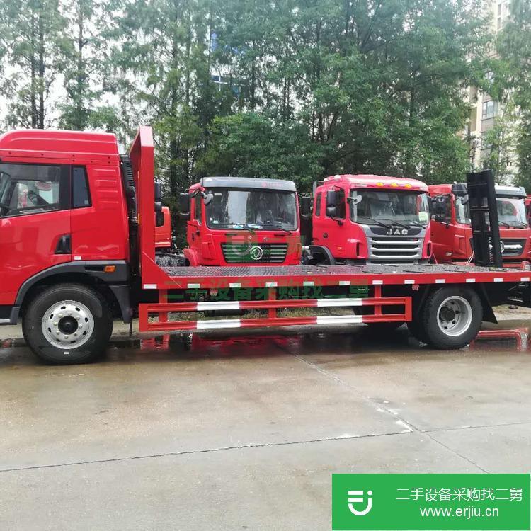 湖北出售二手國5東風平板拖車