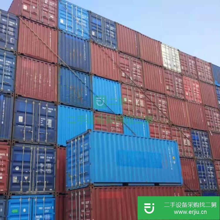 廣東出售二手6米標準鐵皮移動集裝箱