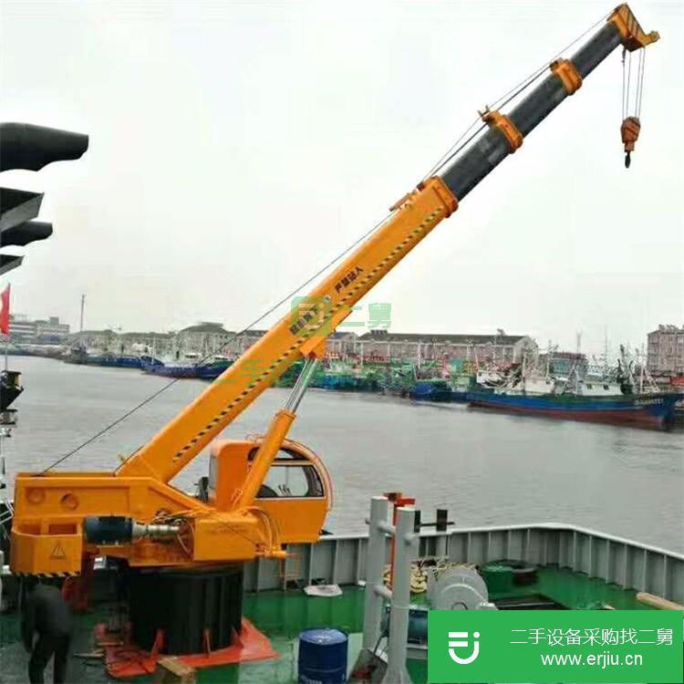 山東出售二手船用起重機