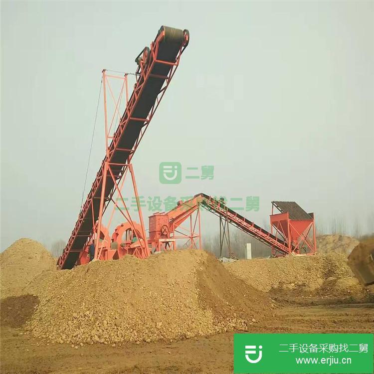山東出售二手頁輪式洗砂機