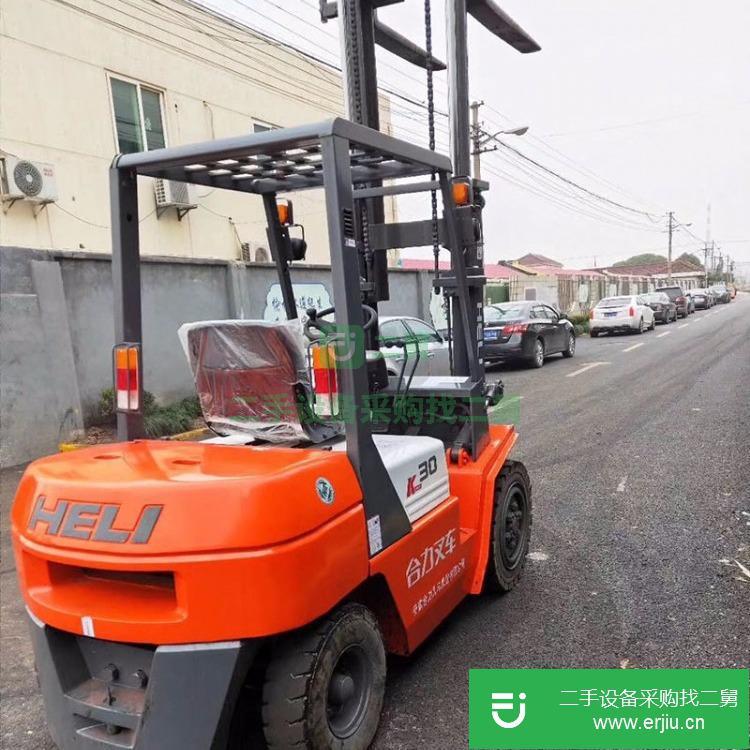 上海出售二手合力FD30T抱夾叉車