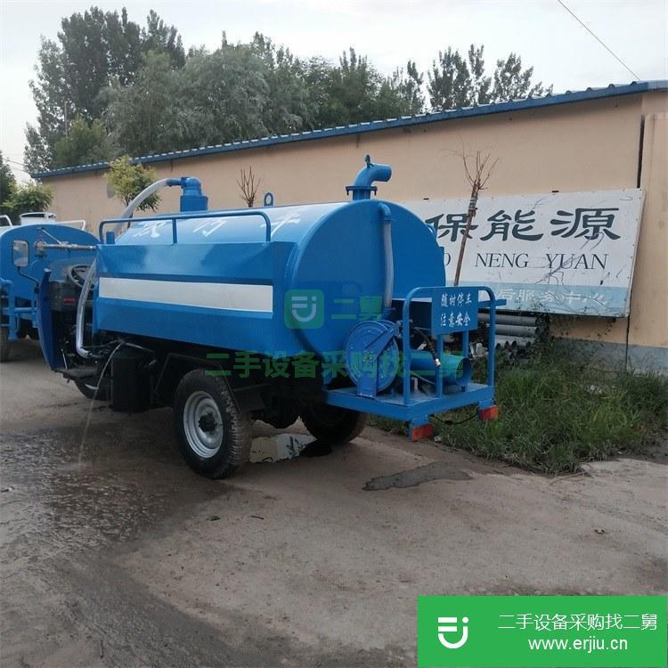 山東出售二手柴油機動三輪吸糞車