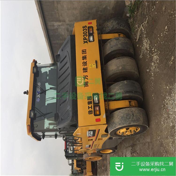 上海出售二手徐工輪胎式工程壓路機