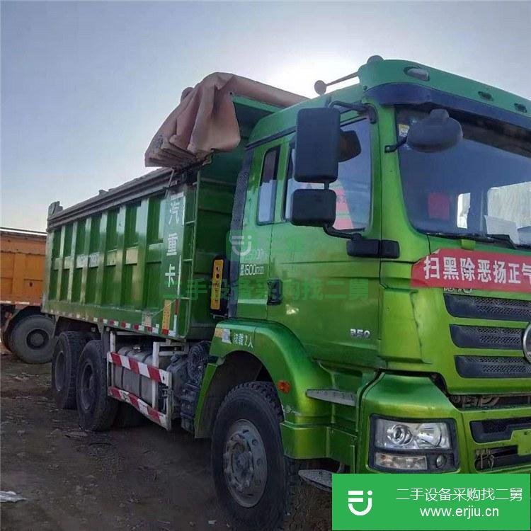 山東出售二手德龍工程廂式自卸車