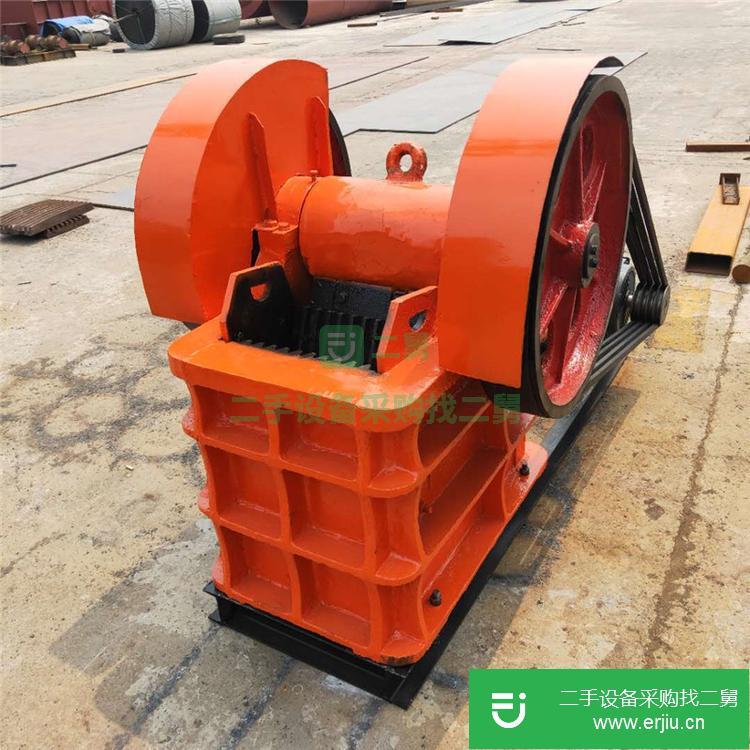 河南出售二手磷礦石顎式破碎機