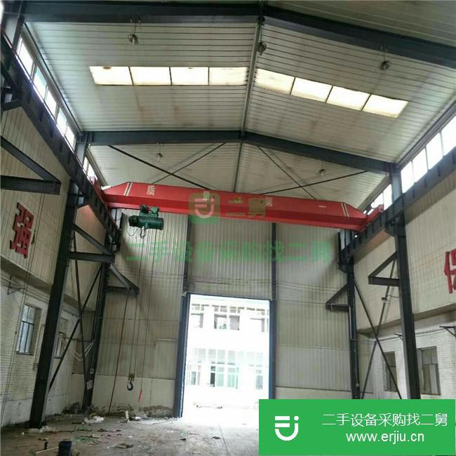 山東出售二手電動葫蘆單梁起重機