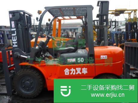 上海出售二手5噸CPCD50合力叉車