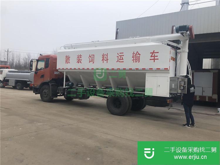 湖北出售二手東風(fēng)散裝飼料運(yùn)輸車