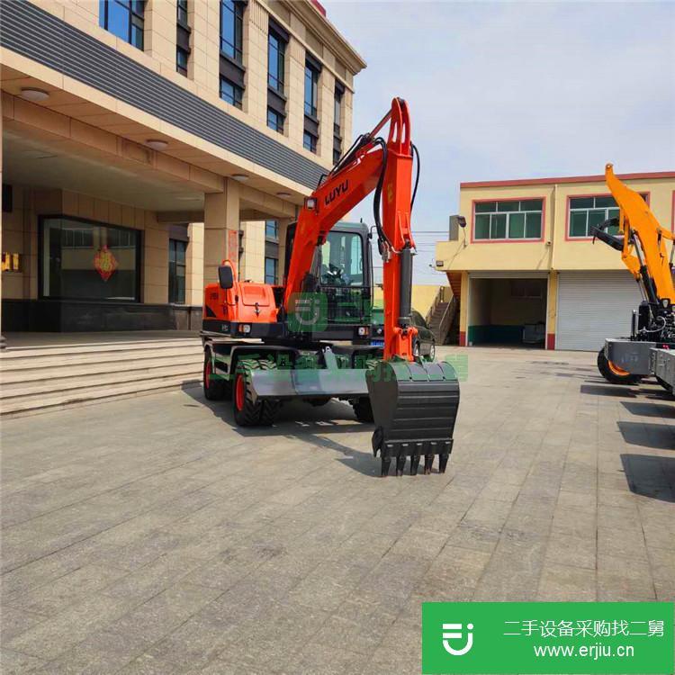 山東出售二手魯宇重工LY85-9型挖掘機
