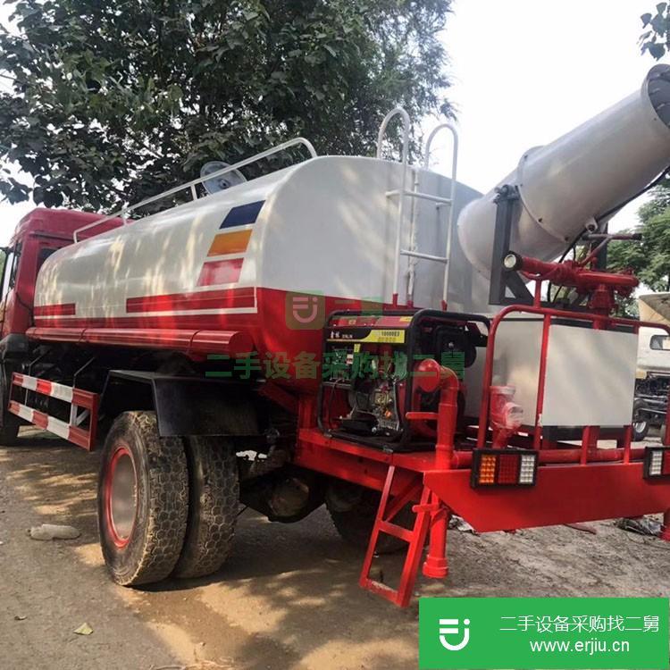 山東濟寧出售二手園林綠化霧炮小型灑水車