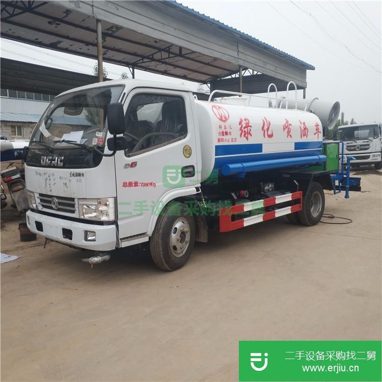 山東出售二手大型多功能噴灑灑水車